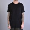 Men LA HAINE INSIDE US | A33J Lm075 Cashmere Viscose Regular T-Shirt Black