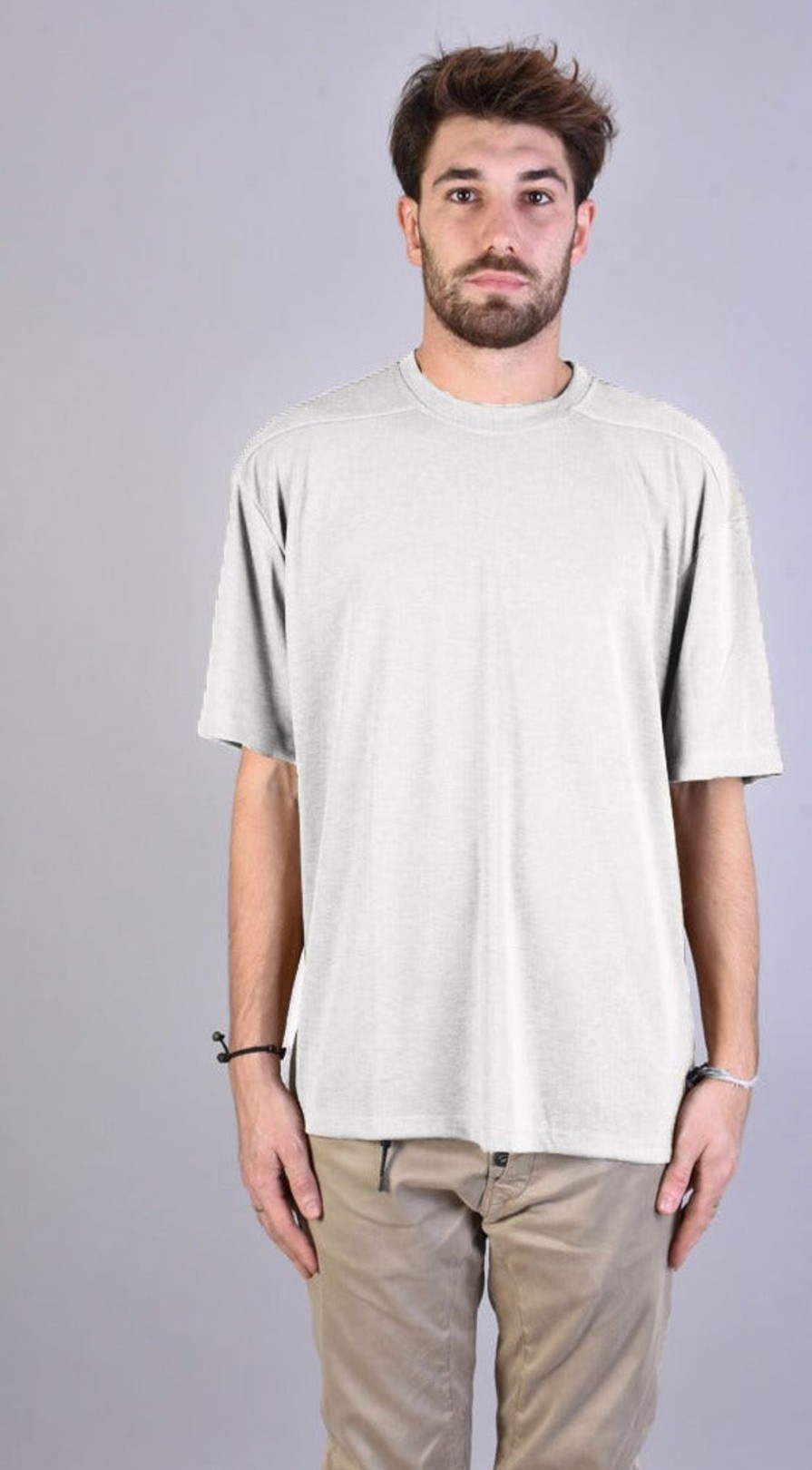 Men XAGON | A32 Zx98La23 / Knitted Oversize T-Shirt