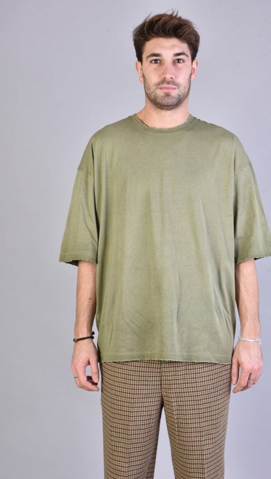 Men XAGON | A3 2Zltm9923 Over T-Shirt Olive