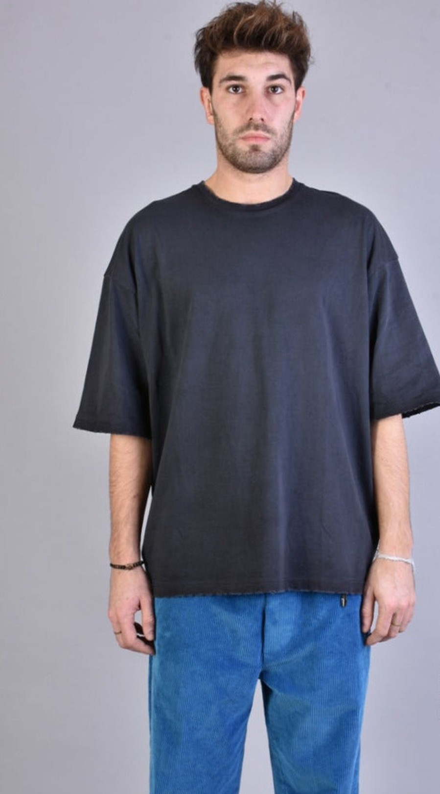 Men XAGON | A3 2Zltm9923 Over T-Shirt Black