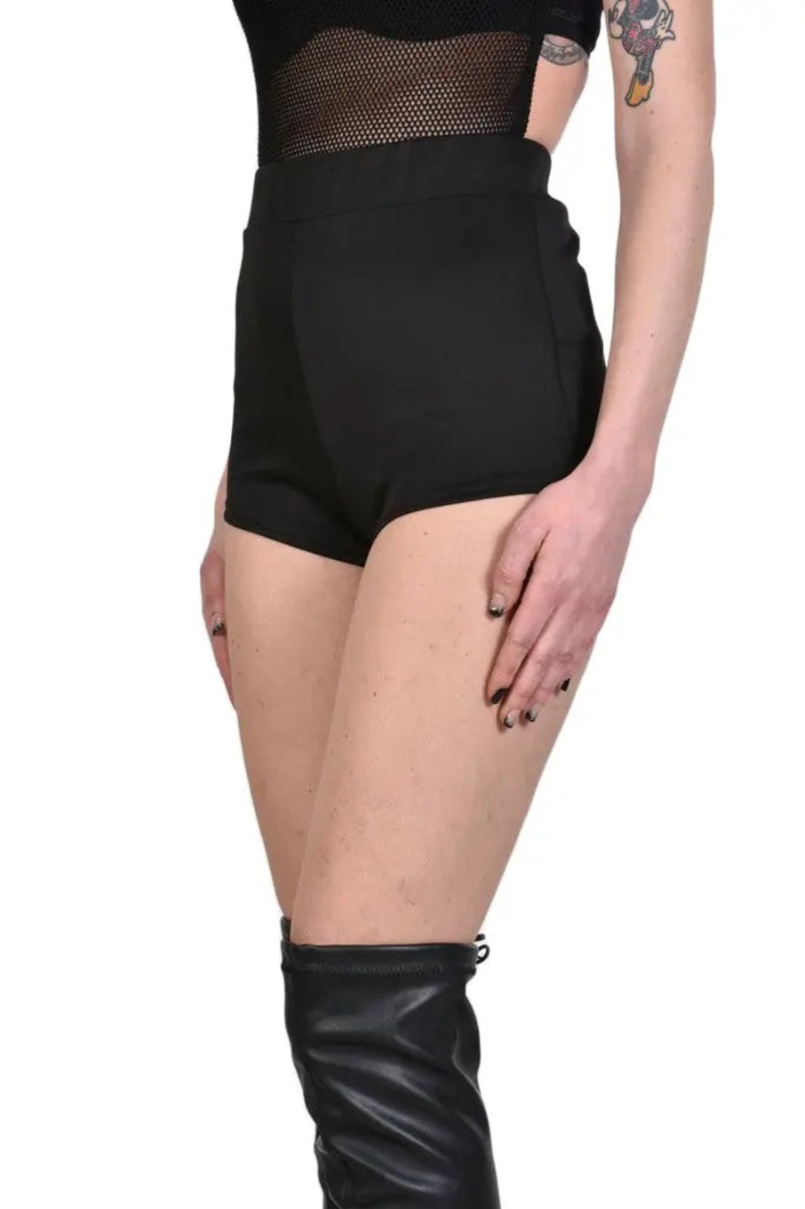 Women LA HAINE INSIDE US | 4B Jade23 Shorts Black